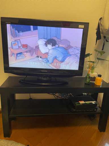 決まりました【引越しのため】テレビ台、テレビ26V