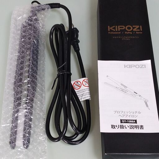 【ご成約済み】KIPOZI プロフェッショナル ヘアアイロン QY-1088A