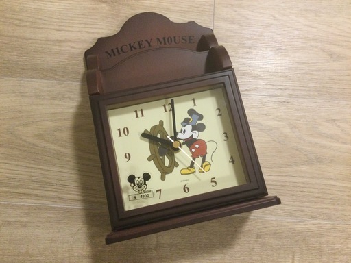 ミッキーマウスの時計