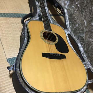 取引中　モーリス　アコースティックギター　W-40 縦ロゴ　ハー...