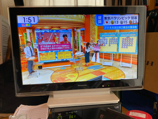 Panasonic19V型ポータブルTV 14年製
