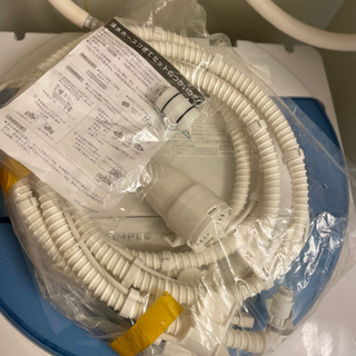 【引越しのため激安】シャープ 7.0kg 全自動洗濯機 ブルー系SHARP 穴なし槽 ES-GE70R-Aの画像