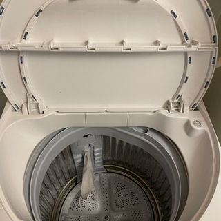 【引越しのため激安】シャープ 7.0kg 全自動洗濯機 ブルー系SHARP 穴なし槽 ES-GE70R-Aの画像