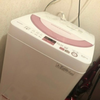 SHARP 洗濯機 2017年製 ES-GE6A-P
