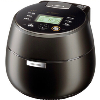 【新品・未使用】三菱電機 IH炊飯器 本炭釜 5.5合炊き 羽釜タイプ 黒　NJ-AWA10-B