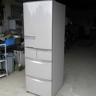 日立冷凍冷蔵庫R-K42D ２０１３年 ５ドア 自動製氷付き  無料配送（つくば市から２０キロまで