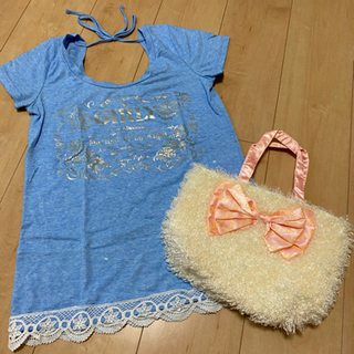 リズリサ　Tシャツ　ミニトートバッグ