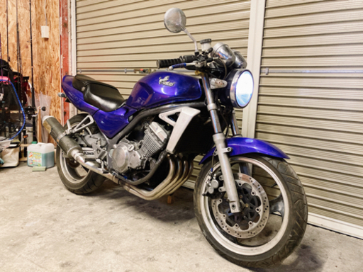 カワサキ　バリオス　パープル　配送可能　支払いは現金or振り込みも可能