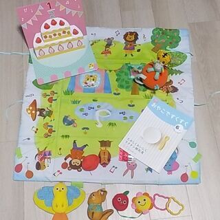 ちゃれんじbaby　プレイマット、おきあがりこぼし