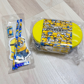 ミニオン お弁当箱 筆記用具