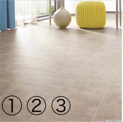 【超特大サイズ】新品　クッションフロア 　マット　木目柄　大サイズ　床材