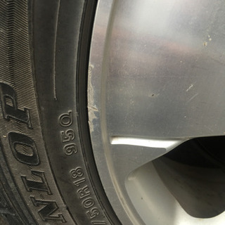 18インチホイール　ホンダ純正　8J +55 の画像