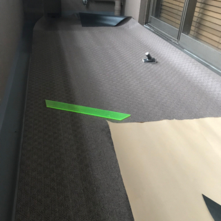 長尺シート貼り工事 の画像