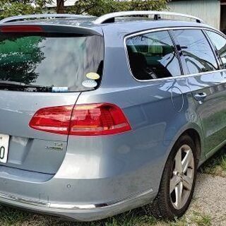 パサートワゴン、走行71,152km、平成24年式、1.4Lターボ、ブルーグレー色の画像