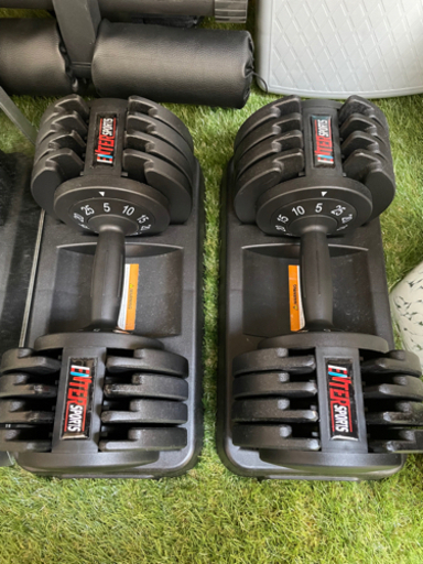 【値下げ】可変式 ダンベル　25kg×2個