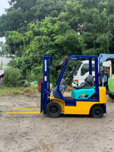 KOMATSU LEO PLUS コマツ　レオ　プラス　　ガソリン　フォークリフト　FG10LC-17 1トンクラス　2056hr　再塗装