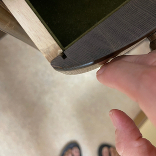 ドレッサー、椅子付きの画像