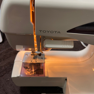 TOYOTA ミシン 小型 動作確認⭕️の画像