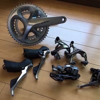 【取引終了】シマノ SHIMANO R7000 105コンポーネント STI FD RD FC BR5点セット