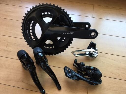 【受付終了】シマノ SHIMANO R7000 105コンポーネント STI FD RD FC4点セット