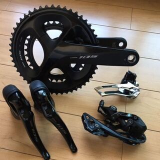 【受付終了】シマノ SHIMANO R7000 105コンポーネント STI FD RD FC4点セット 受付終了】シマノ SHIMANO R7000 105コンポーネント STI FD RD FC4点セット