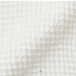 あげます 無印良品 ワッフルケット ホワイトの画像