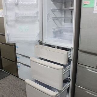 シャープ　5ドア大型冷凍冷蔵庫412ℓ 2017年製自動製氷付き　どっちもドア シャープ 5ドア大型冷凍冷蔵庫412ℓ 2017年製自動製氷付き どっちもドア