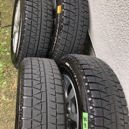 ブリザック アルファード他 冬支度 アルミ付