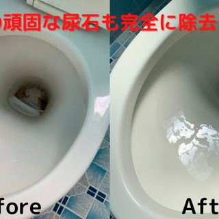 【頑固な尿石・臭いなどが気になる方へ】トイレ清掃6,000円の画像