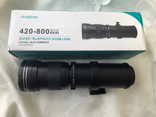 カメラレンズ　420-800mm