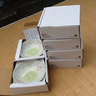 1箱(2枚入)200円【煮物鉢 未使用品】17×17㎝ 花庵 長...