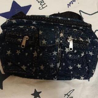 商談中✨デニム×星柄のウエストバック🌟