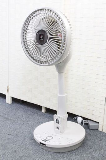 シャープ PJ-L2DBG-C 3Dファン DCモーター コードレスタイプ リモコン付き ベージュ 2020年製 SHARP 扇風機 中古家電 店頭引取歓迎 R4072)