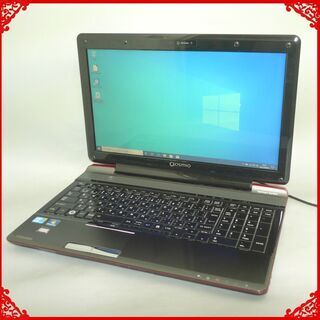 赤色 ノートパソコン 中古良品 15型ワイド 東芝 dynabo...