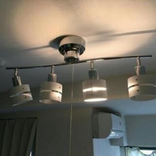 シーリングライト 4連 4灯 スポットライトの画像