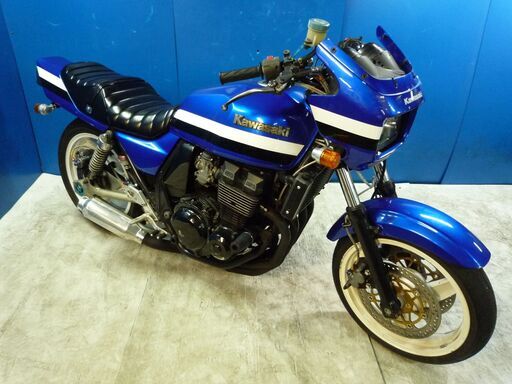 KAWASAKI ZRX400 青 格安提供車 要整備ベース車 車検残有り クランキング確認 決算大売り出し価格 期間限定 諸経費０円 激安 横浜 P-Yard