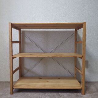 無印良品　パイン材ユニットシェルフ　9/7.8引き取れる方