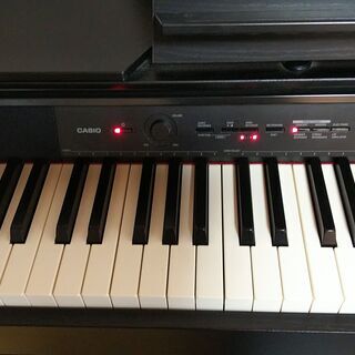 【取引中】電子ピアノ カシオ Privia PX-850BK／椅子・取扱説明書付きの画像