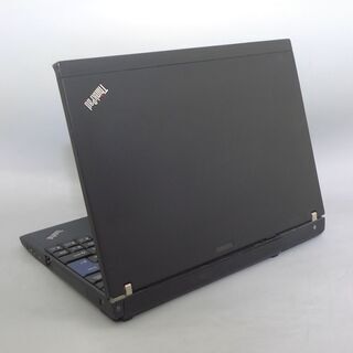 即使用可能 ノートパソコン Windows10 中古良品 12.1型 ワイド液晶 Lenovo レノボ ThinkPad X201 Core i5 4GB 無線 Bluetooth Officeの画像