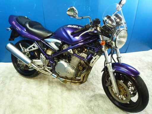 SUZUKI バンディット400-2 紫 格安提供車 要整備ベース車 クランキング確認済み 決算大売り出し価格 期間限定 諸経費０円 激安 横浜 P-Yard