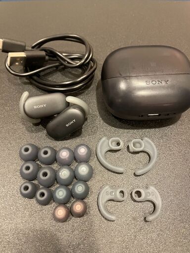 SONY ワイヤレスイヤホン WF-SP900(B) ブラック