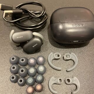 SONY ワイヤレスイヤホン WF-SP900(B) ブラック