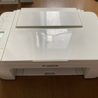 プリンターCanon インクジェット複合機　白　0円の画像