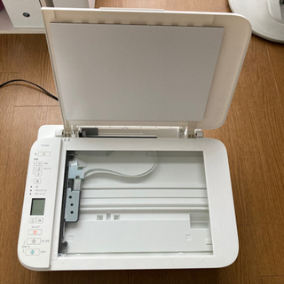 プリンターCanon インクジェット複合機　白　0円の画像