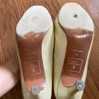 ランバン　　ヒール　　23センチの画像