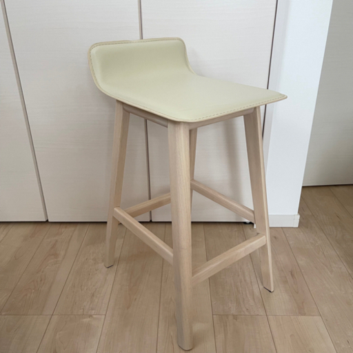 【終了】★最終値下げ！2脚セット★ 木製 カウンターチェア いす ハイチェア スツール おしゃれ 北欧 3万円相当