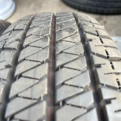 新車外し　バリ山　ブリジストン　DUELER 175/80R16 夏タイヤ 2019年製