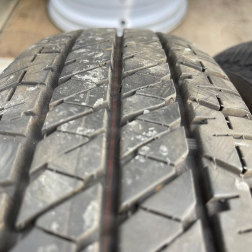 新車外し　バリ山　ブリジストン　DUELER 175/80R16 夏タイヤ 2019年製