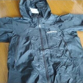 着用1度きり 超美品 montbell レインジャケット