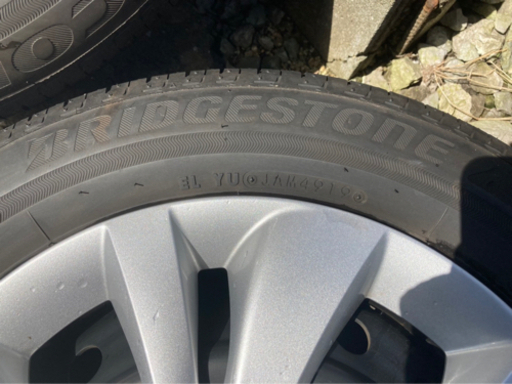 ご購入ありがとうございました！スズキ スイフト純正タイヤ☆ 2019年 ブリヂストン エコピア175/65R15 バリ溝 美品 鉄ホイールキャップ
